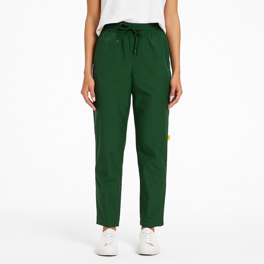 Yellow The Label Forest Green Streetwear Drawstring Cargo Pants Women’s XS